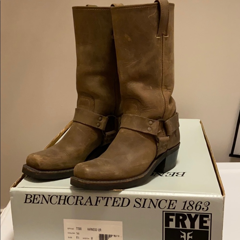 Frye Harness Boots